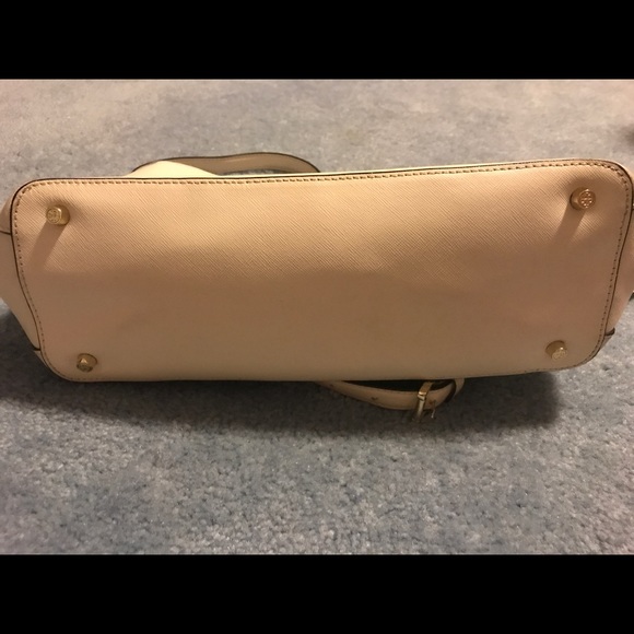 Tory Burch White Mini Robinson Tote - Picture 6 of 7